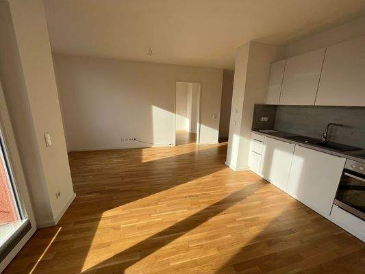 ...mit offener Küche