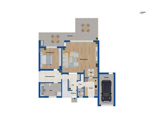 Grundriss Erdgeschoss