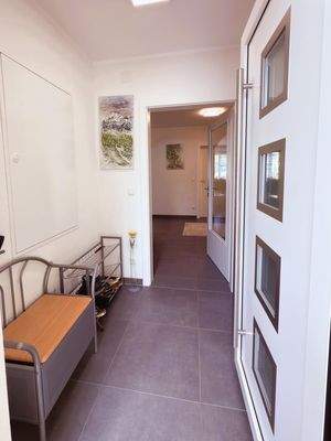 Eingang mit Windfang