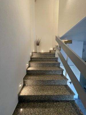 Treppenaufgang zur 5 Zimmer Whg