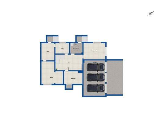 Grundriss Untergeschoss