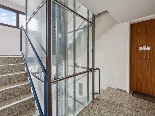 Gepflegtes Treppenhaus