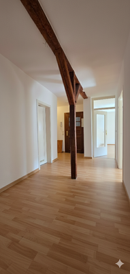 Flurbereich mit Holzfußboden