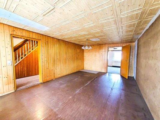 Ansicht aus dem Wohnzimmer EG