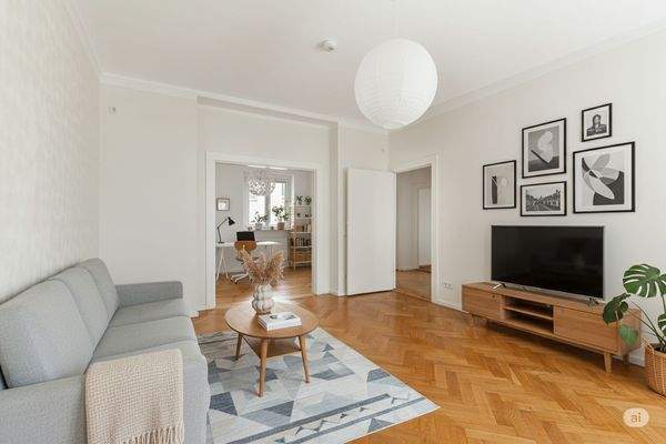 Wohnzimmer KI-Generiert