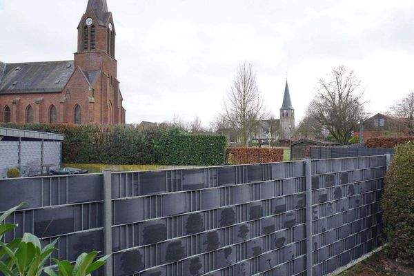 Gartenbereich mit Blick auf die Kirchtürme