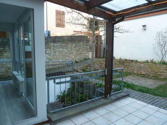 Terassenausgang