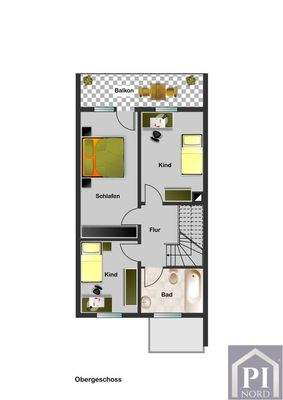 Grundriss Obergeschoss