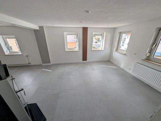 EG Wohnzimmer mit Kaminofen