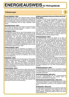 Energieausweis Seite 5
