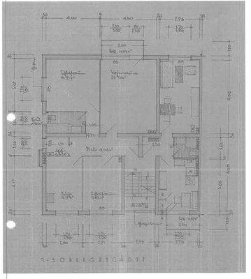 1918 Grundrisse OG 1 bis 3 Bestand