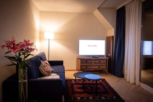 Wohnzimmer, Klimaanlage, 49inch TV, WiFi