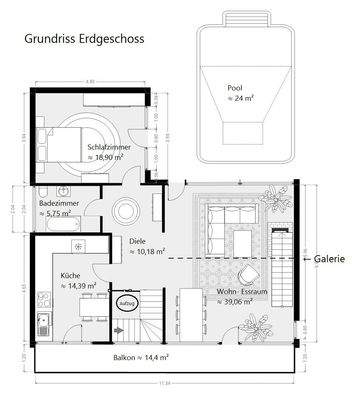 Grundriss Erdgeschoss