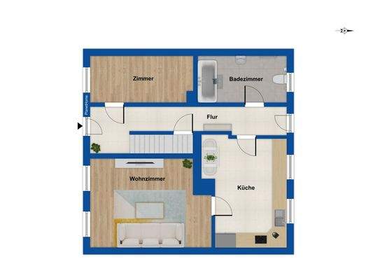 Grundriss Erdgeschoss