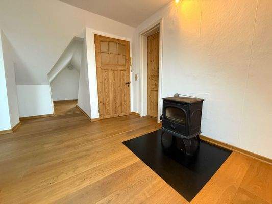 Zimmer III mit Kaminofen