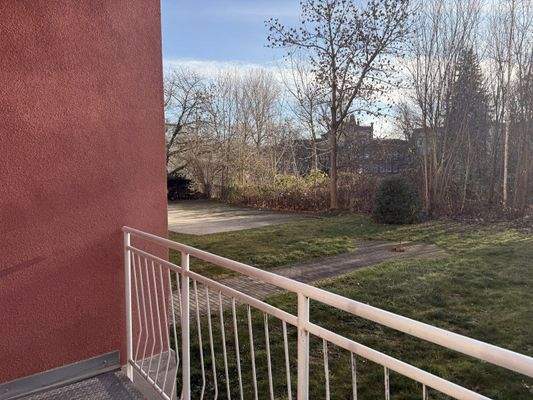 Balkon auf Südseite