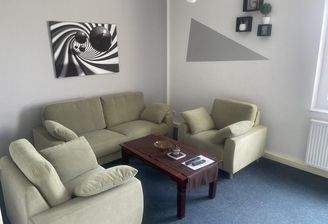 Sitzecke im Wohnzimmer