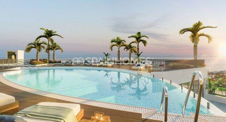 Well Located Contemporary Apartments with Sea View in Marbella