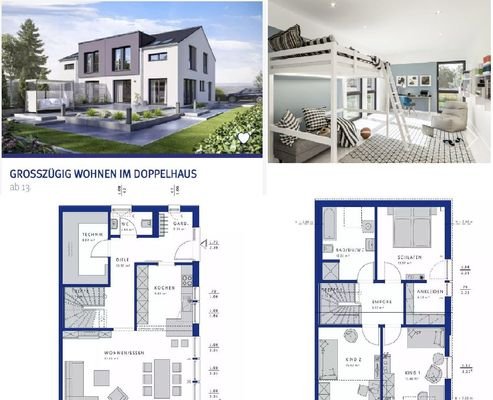 138,41m² (ab) Grosszügiges Wohnen im Doppelhaus