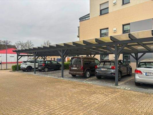 Carport mit Stellplatz