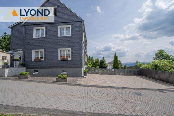 Ansicht von der Straße