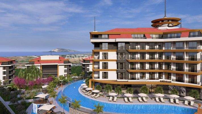 Well-Located Apartments with Unique Views in Alanya Kestel