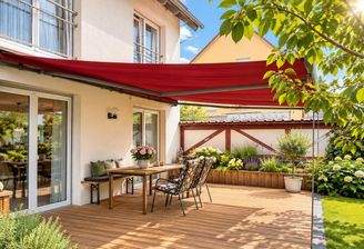 Gartengrillecke