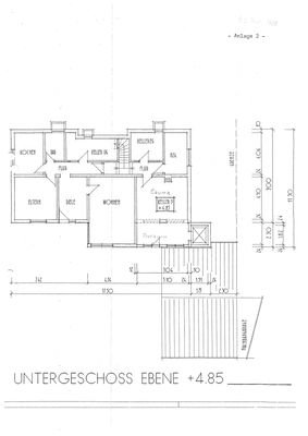 Grundriss UG (Einliegerwohnung)
