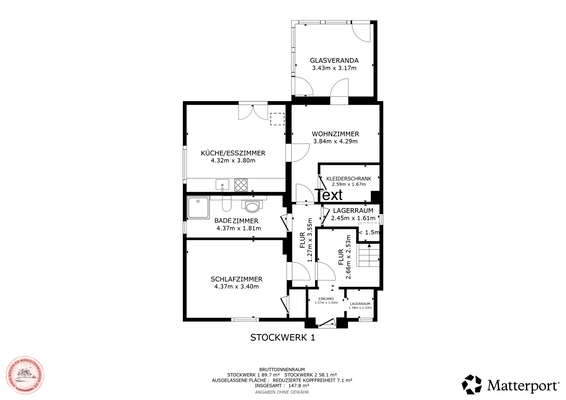 Grundriss Erdgeschoss