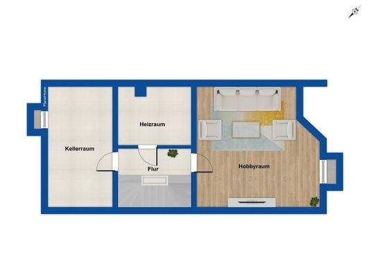 Grundriss - Kellergeschoss