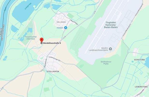 Lage am Baden Airpark