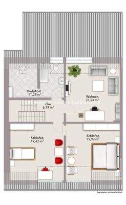 Grundriss Dachgeschoss