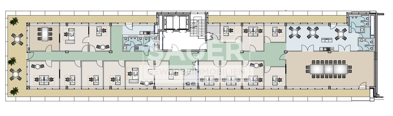 Grundriss ca. 632 m² 