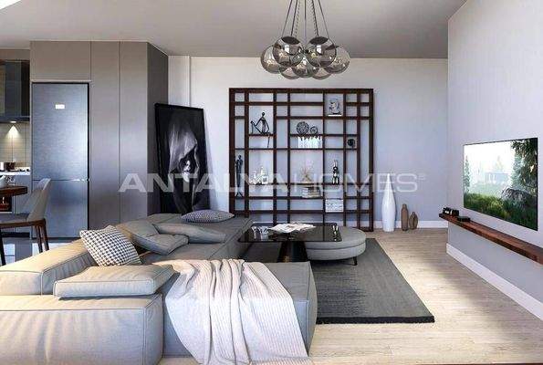 New Build Apartments in Complex with Pool in Belek Antalya