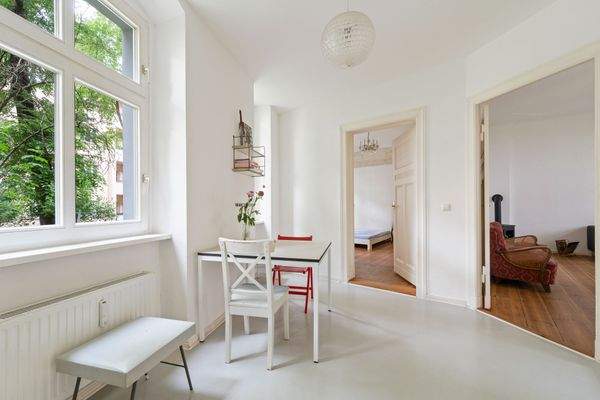 Hochwertiges Linoleum.