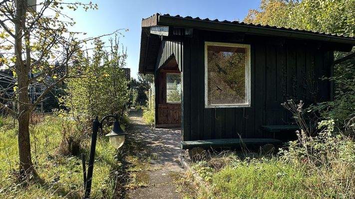 Überdachter Sitzbereich