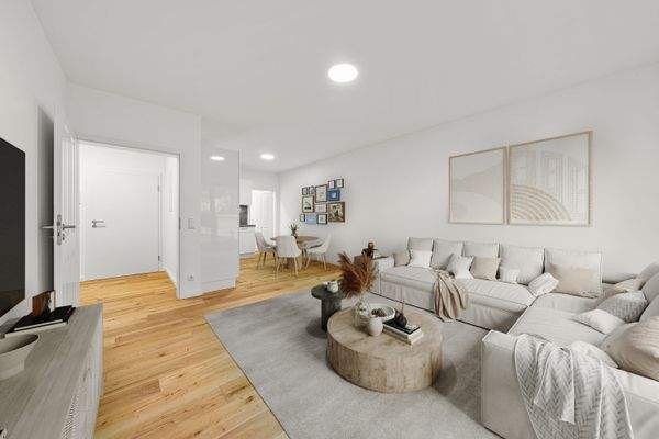 Wohn-/ Esszimmer mit Küche