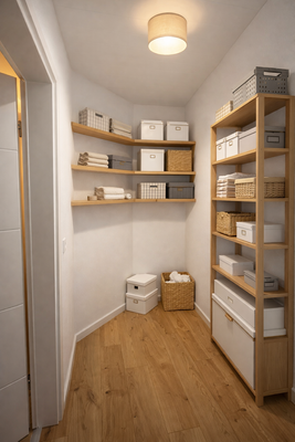 Abstellraum (Einrichtungsbeispiel)