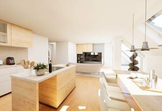 Küche und Essbereich Whg. 7