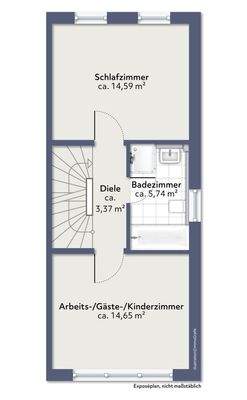 Grundriss Obergeschoss