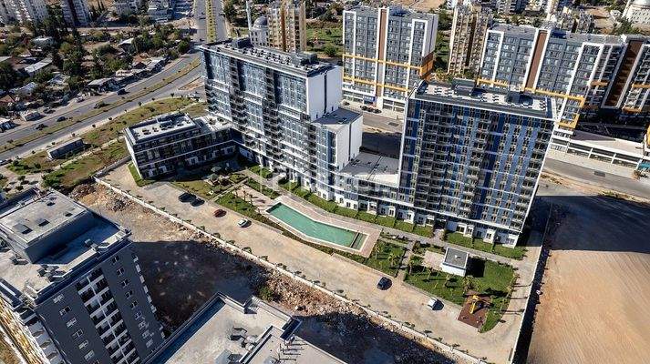 2-Bedroom Apartments in a Project with Pool and Sauna in Kepez