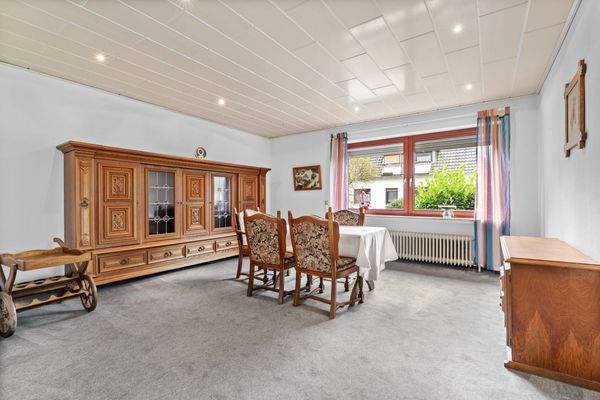 Esszimmer im Erdgeschoss