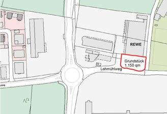 Lageplan Röttenbach 1150 qm