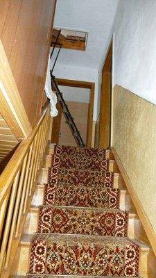 Aufgang zum Dachgeschoss