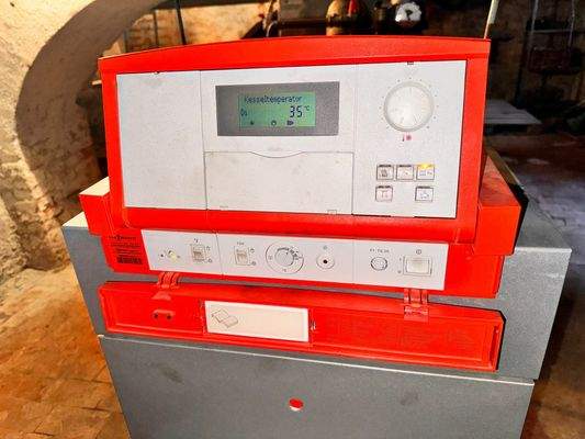 Heizunganlage im Keller