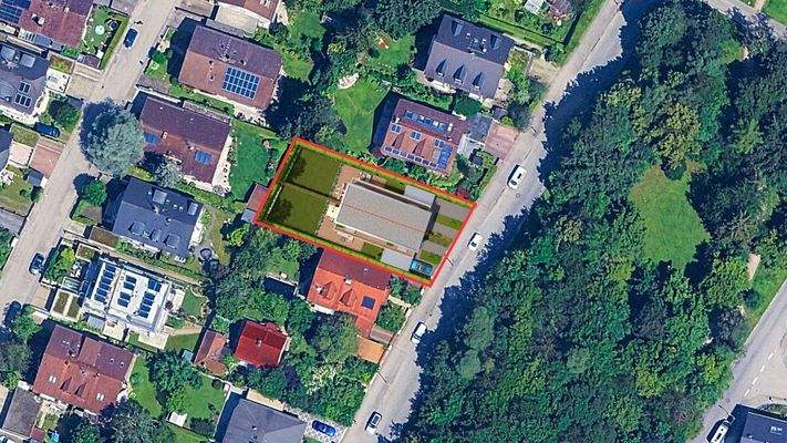 Lage des Doppelhauses