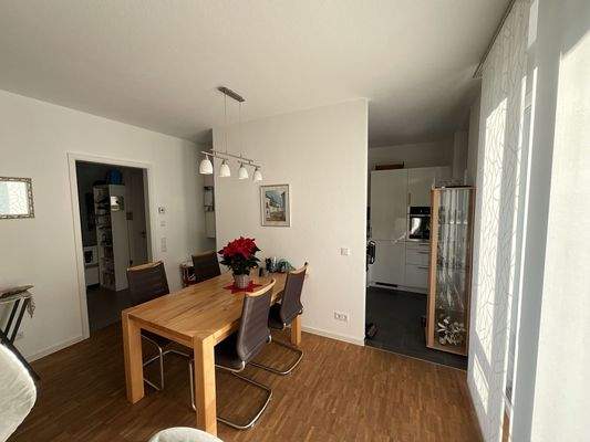 Essplatz im Wohnzimmer