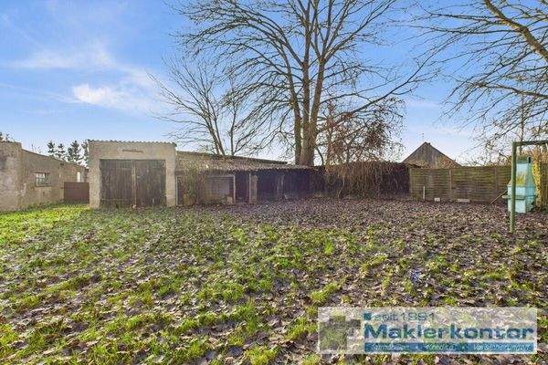 Garage und Tierzwinger