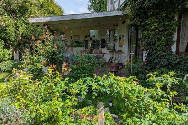 Blick auf die Terrasse