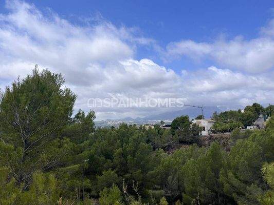 7716 sqm Sea View Residential Plot in Altea Costa Blanca